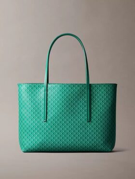 Kleine Tasche mit durchgehendem Emblem-Logo-Print und Beutel