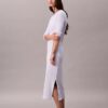 Konturiertes, schmales Midikleid