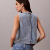 Kürzliches Denim-Oberteil