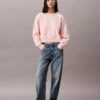 Kürzliches Sweatshirt aus French Terry in lockerer Passform