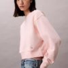 Kürzliches Sweatshirt aus French Terry in lockerer Passform