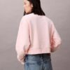 Kürzliches Sweatshirt aus French Terry in lockerer Passform