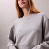 Kürzliches Sweatshirt aus French Terry in lockerer Passform