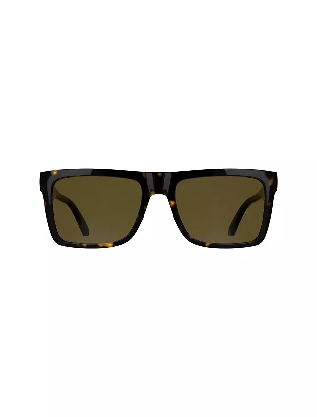 Kultige Monogram-Sonnenbrille in modifizierter Rechteckform Kultige Monogram-Sonnenbrille in modifizierter Rechteckform