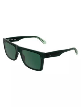 Kultige Monogram-Sonnenbrille in modifizierter Rechteckform