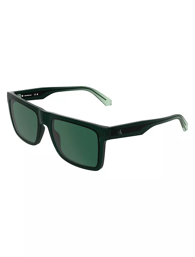 Kultige Monogram-Sonnenbrille in modifizierter Rechteckform Kultige Monogram-Sonnenbrille in modifizierter Rechteckform