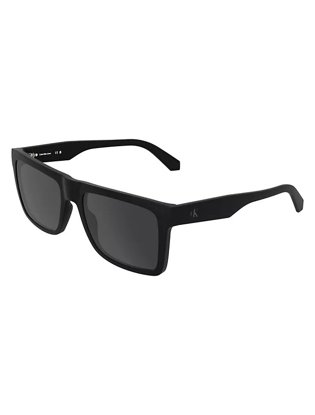 Kultige Monogram-Sonnenbrille in modifizierter Rechteckform Kultige Monogram-Sonnenbrille in modifizierter Rechteckform