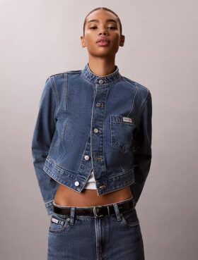 Kurze Denim Jacket