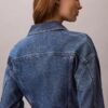Kurze Denim-Trucker Jacket
