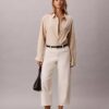 Kurze Hose mit geradem Bein