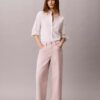 Kurze Jeans mit weitem Bein