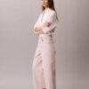 Kurze Jeans mit weitem Bein