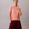 Kurzärmeliger Pullover aus Viskose Kurzärmeliger Pullover aus Viskose