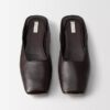 Lana Ballerinas aus Leder als flache Schuhe