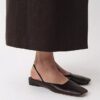 Lana Ballerinas aus Leder als flache Schuhe