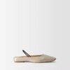 Lana Flache Schuhe aus Seidensatin