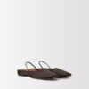 Lana Flache Schuhe aus Seidensatin