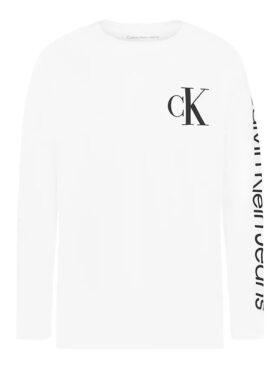 Langarm-T-Shirt für Jungen mit Monogram
