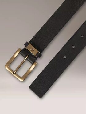 Ledergürtel mit Harness-Schnalle