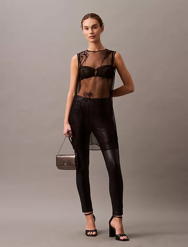 Leggings aus Kunstleder Leggings aus Kunstleder