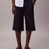 Leichte Indigo-Denim-Langshorts Leichte Indigo-Denim-Langshorts