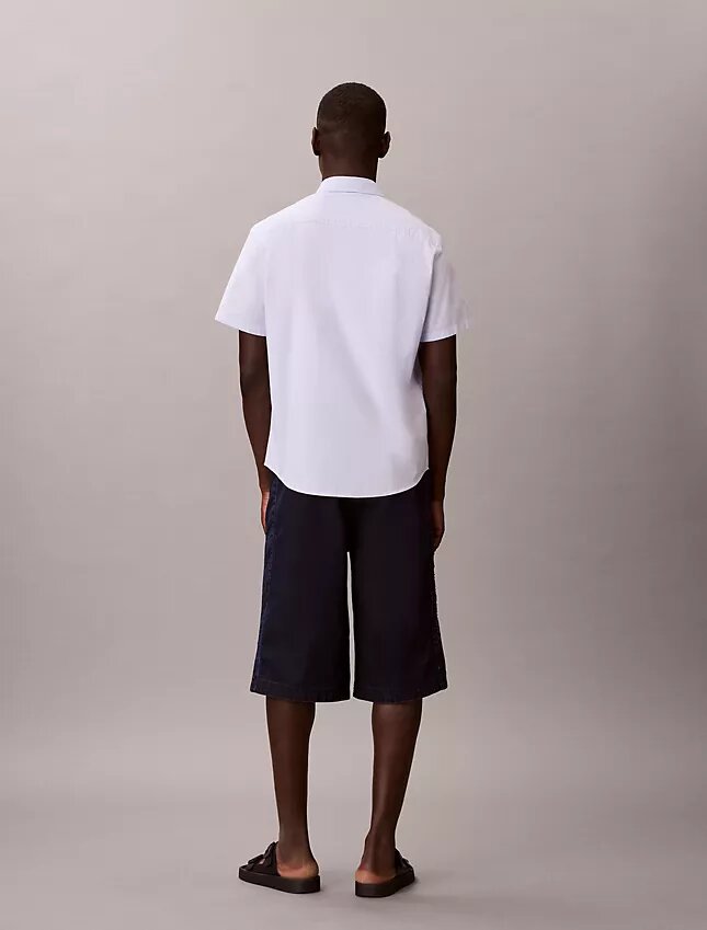 Leichte Indigo-Denim-Langshorts Leichte Indigo-Denim-Langshorts