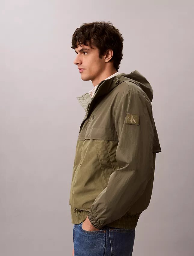 Leichte Nylon-Mischgewebe-Jacke Leichte Nylon-Mischgewebe-Jacke