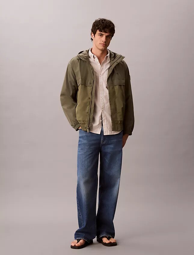 Leichte Nylon-Mischgewebe-Jacke Leichte Nylon-Mischgewebe-Jacke