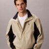 Leichte Nylon-Windjacke im Colorblock-Design Leichte Nylon-Windjacke im Colorblock-Design