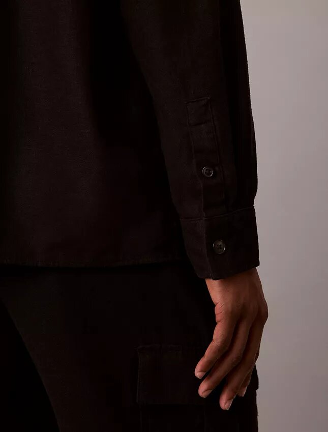 Leichtes Overshirt aus Leinenmischung Leichtes Overshirt aus Leinenmischung