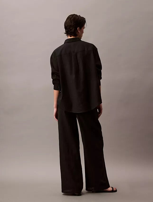 Leinen-Baumwoll-Hose zum Hineinschlüpfen Leinen-Baumwoll-Hose zum Hineinschlüpfen