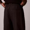 Leinen-Baumwoll-Shorts zum Hineinschlüpfen