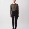 Lila Klassischer Cardigan