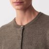 Lila Klassischer Cardigan