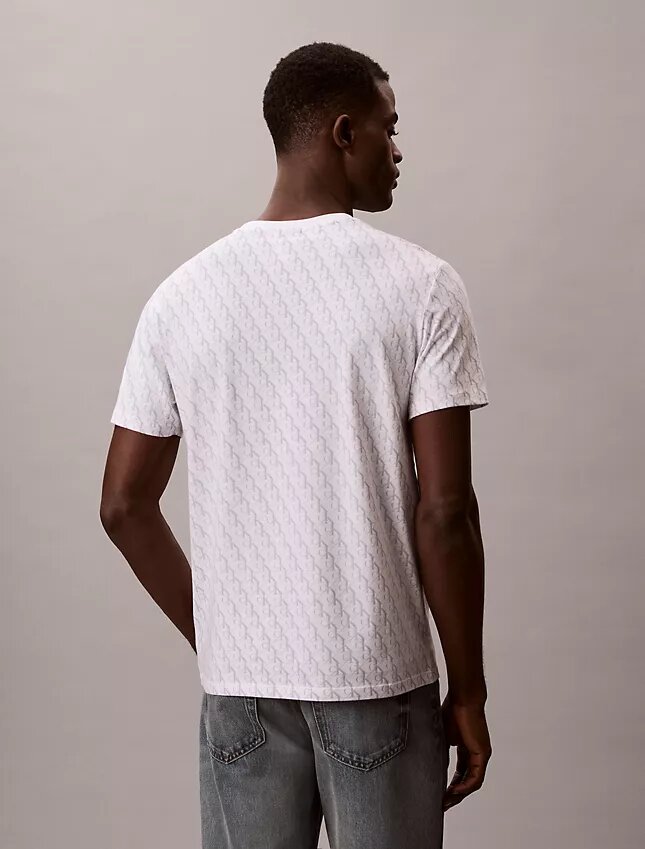 Liquid Touch Allover-Monogram-Klassik-T-Shirt Liquid Touch Allover-Monogram-Klassik-T-Shirt
