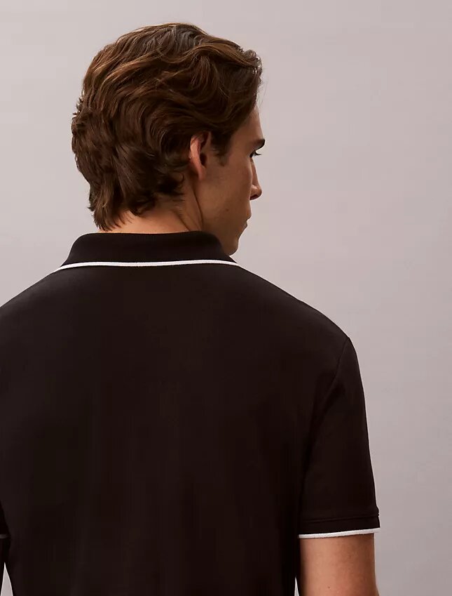 Liquid Touch Polohemd mit Streifen Liquid Touch Polohemd mit Streifen