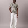 Liquid Touch Stripe Rundhals-T-Shirt Liquid Touch Stripe Rundhals-T-Shirt