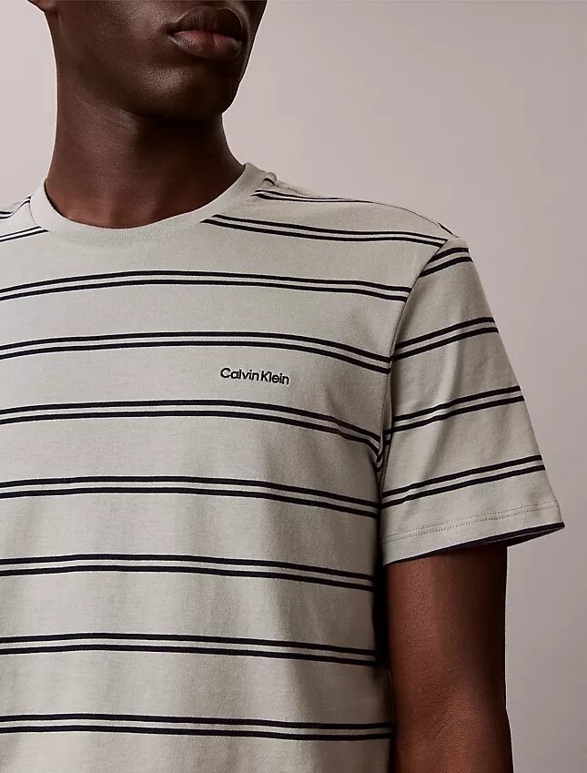 Liquid Touch Stripe Rundhals-T-Shirt Liquid Touch Stripe Rundhals-T-Shirt