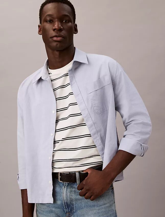 Liquid Touch Stripe Rundhals-T-Shirt Liquid Touch Stripe Rundhals-T-Shirt