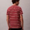Liquid Touch Stripe T-Shirt mit Rundhalsausschnitt