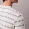 Liquid Touch Stripe T-Shirt mit Rundhalsausschnitt