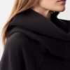 Liza Mantel mit hohem Kragen