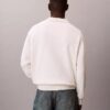 Locker sitzender Polo-Pullover aus Baumwolle