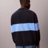 Locker sitzender Polo-Pullover aus Baumwolle