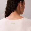 Locker sitzender Pullover aus Merinowolle mit V-Ausschnitt Locker sitzender Pullover aus Merinowolle mit V-Ausschnitt