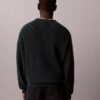 Locker sitzender Pullover mit Varsity-Logo-Grafik