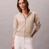 Locker sitzender Strick-Hoodie Locker sitzender Strick-Hoodie