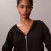 Locker sitzender Strick-Hoodie
