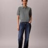 Locker sitzender Strick-Polo-Pullover Locker sitzender Strick-Polo-Pullover