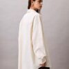 Locker sitzendes Button-Down-Hemd aus Viskosemischung Locker sitzendes Button-Down-Hemd aus Viskosemischung